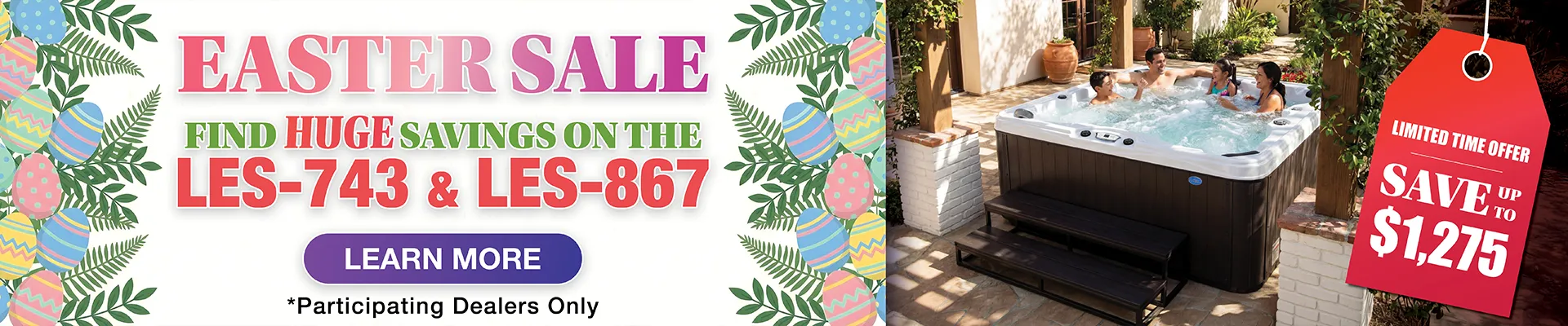 Calspas hot tub being used in a family setting - Aurora